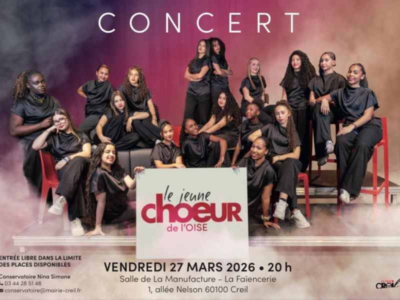 Concert du jeune chœur de&nbsp;l&rsquo;Oise