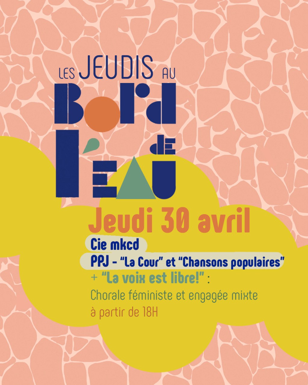 Concert jeudi 30/04 –&nbsp;21h
